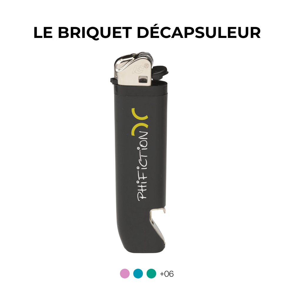 BRIQUET DÉCAPSULEUR