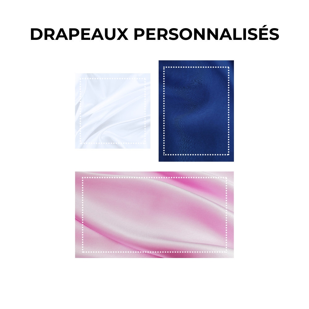 DRAPEAUX PERSONNALISÉS