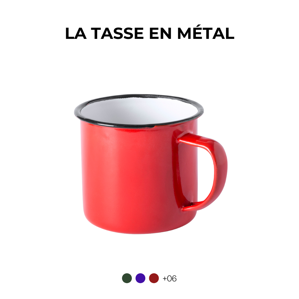LA TASSE métallique