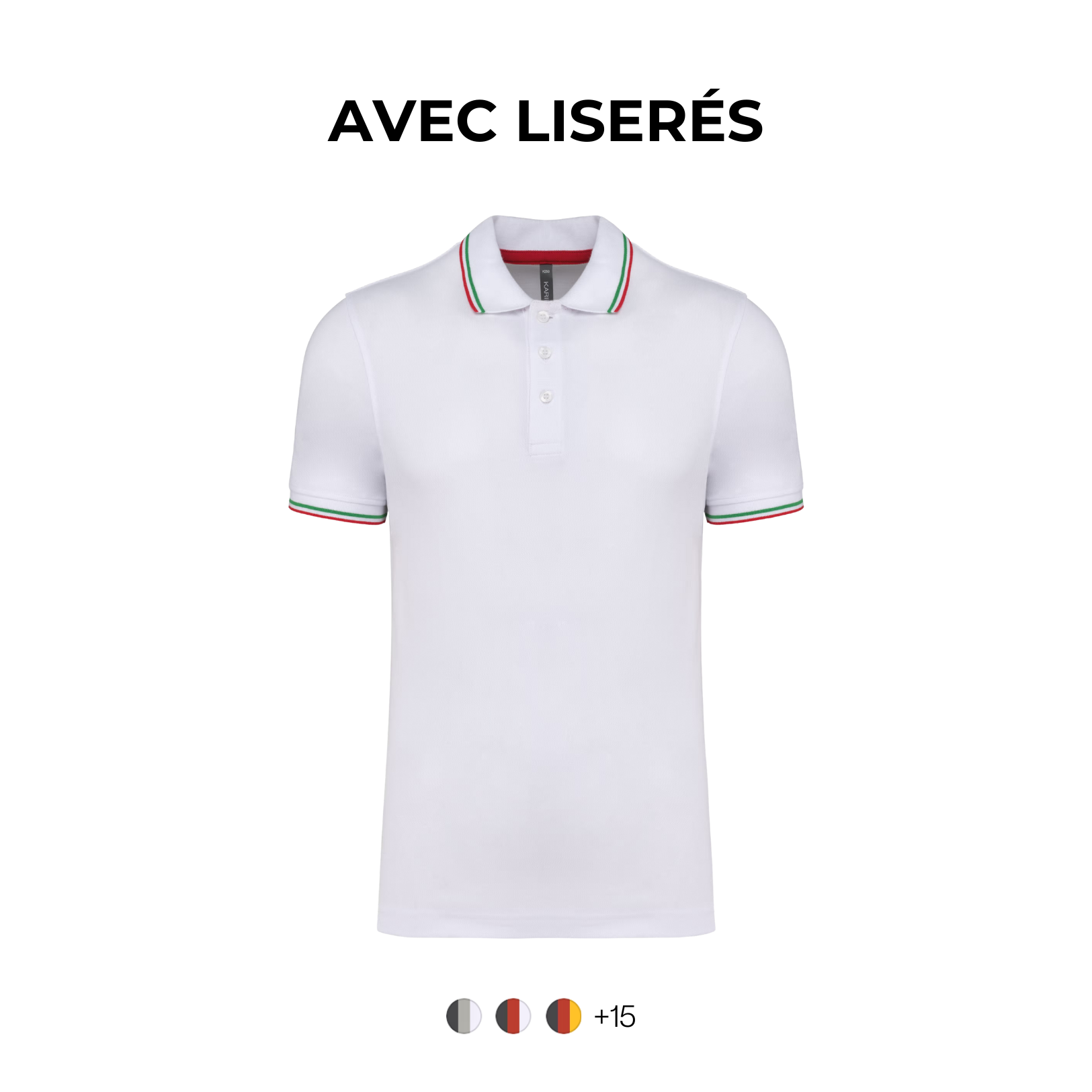 AVEC LISERÉS